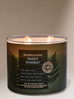 Sweet Whiskey 3-Wick Candle