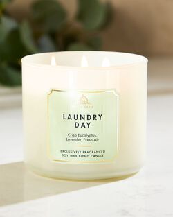 Laundry Day 3-Wick Candle image number null