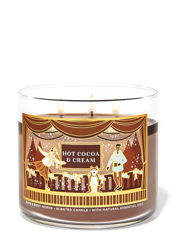 Hot Cocoa & Cream 3-Wick Candle 3-Wick Candle