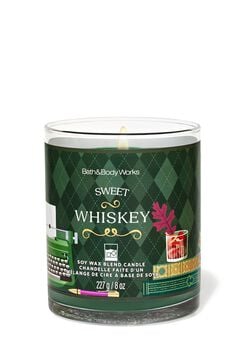 Sweet Whiskey Signature Single Wick Candle Sweet Whiskey Signature Single Wick Candle