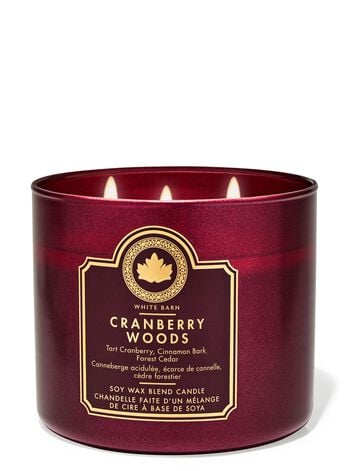 Cranberry Woods 3-Wick Candle 3-Wick Candle