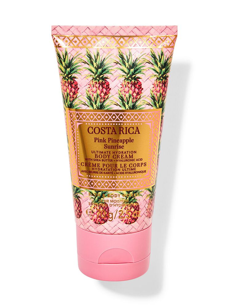 Pink Pineapple Sunrise Travel Size Ultimate Hydration Body Cream Travel Size Ultimate Hydration Body Cream