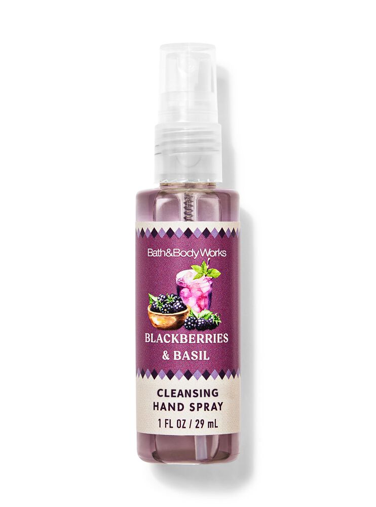Blackberries & Basil Cleansing Hand Spray Cleansing Hand Spray