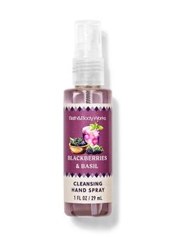 Blackberries & Basil Cleansing Hand Spray