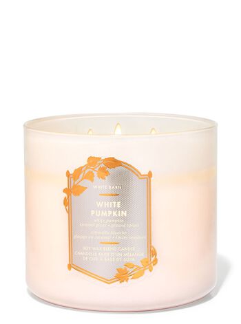 Shop White Pumpkin 3-Wick Candle PH Bath Body Works
