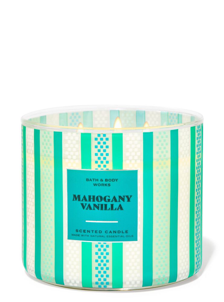 Mahogany Vanilla 3-Wick Candle 3-Wick Candle