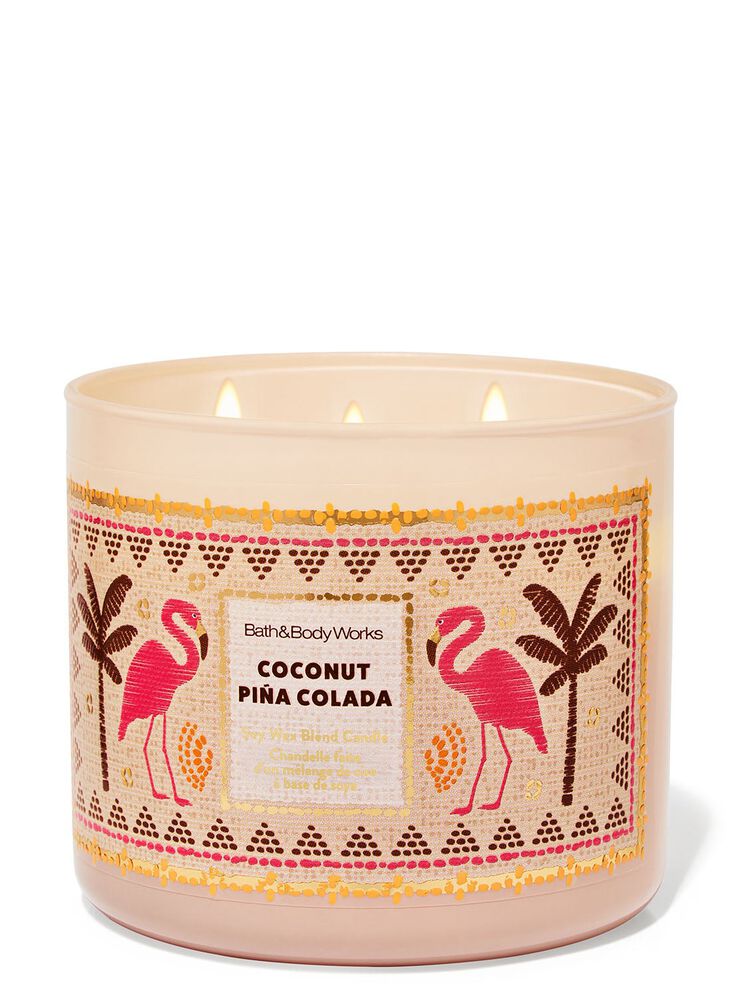 Coconut Pina Colada 3-Wick Candle 3-Wick Candle