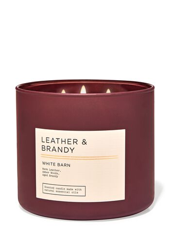 Leather & Brandy 3-Wick Candle 3-Wick Candle