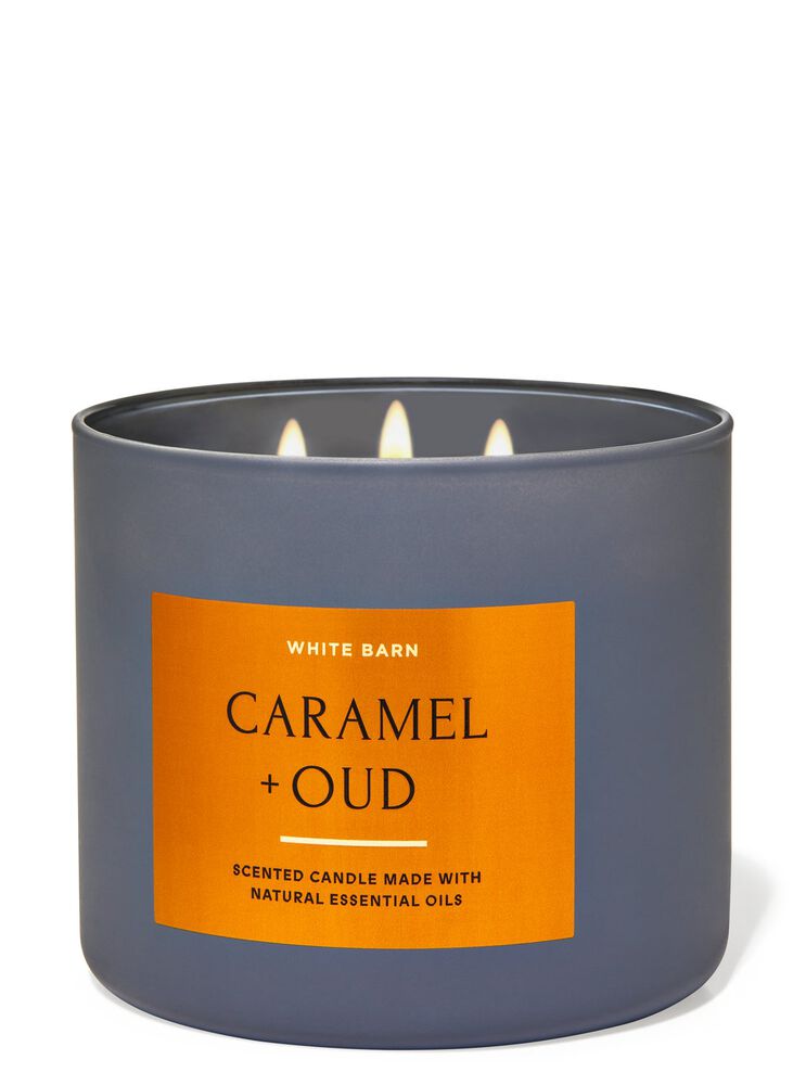 Caramel & Oud 3-Wick Candle 3-Wick Candle