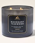 Mahogany Teakwood 3-Wick Candle image number null