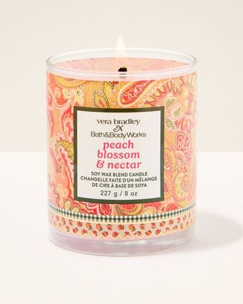 Peach Blossom & Nectar Single Wick Candle Single Wick Candle