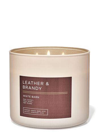 Leather & Brandy 3-Wick Candle 3-Wick Candle