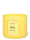 Sugared Lemon Zest 3-Wick Candle image number null