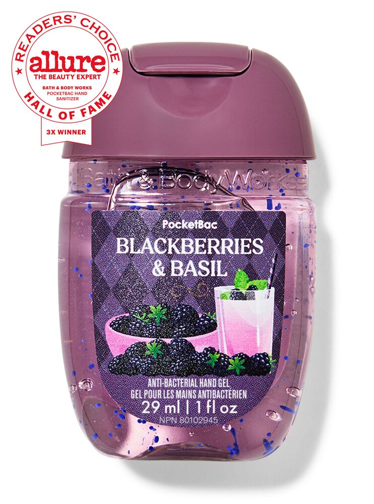 Blackberries & Basil PocketBac Hand Sanitizer PocketBac Hand Sanitizer