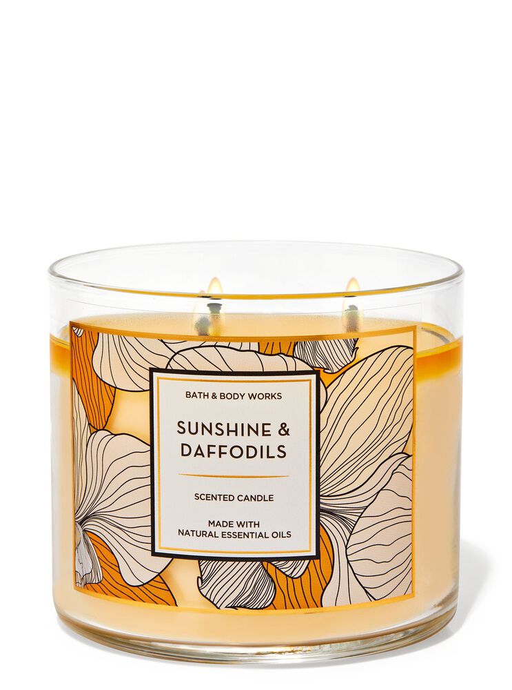 Sunshine & Daffodils 3-Wick Candle 3-Wick Candle