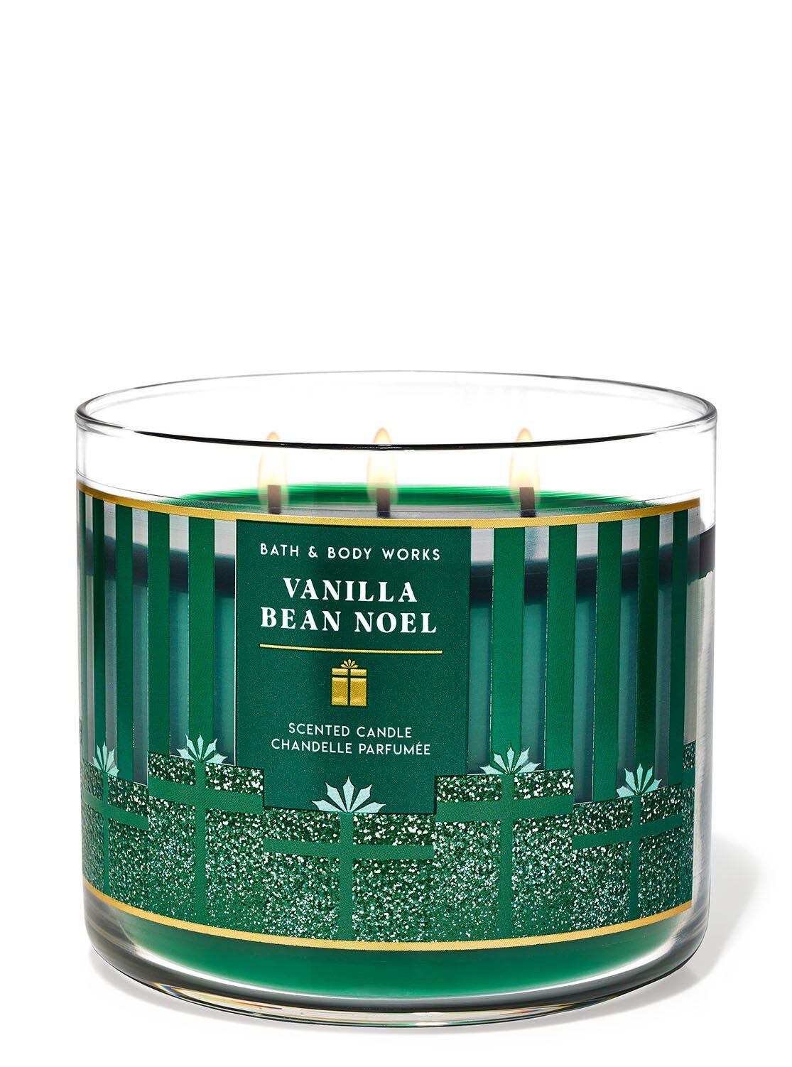 Bath & Body Works Vanilla Bean 3-Wick Candles - 4 Pack, 14.5oz Each