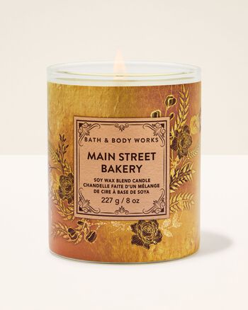 Main Street Bakery Single Wick Candle Single Wick Candle