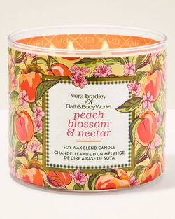 Peach Blossom & Nectar 3-Wick Candle image number null