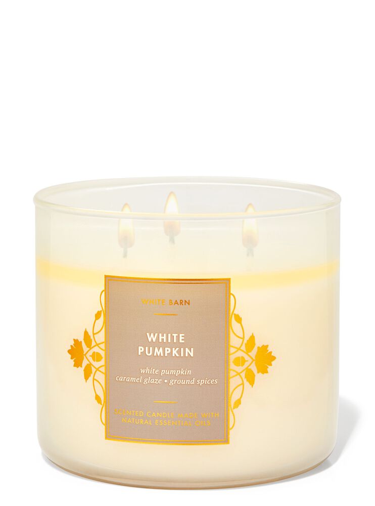 White Pumpkin 3-Wick Candle 3-Wick Candle