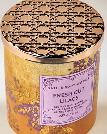 Fresh Cut Lilacs Single Wick Candle Single Wick Candle