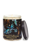 Moonlit Graveyard Mason Single Wick Candle image number null