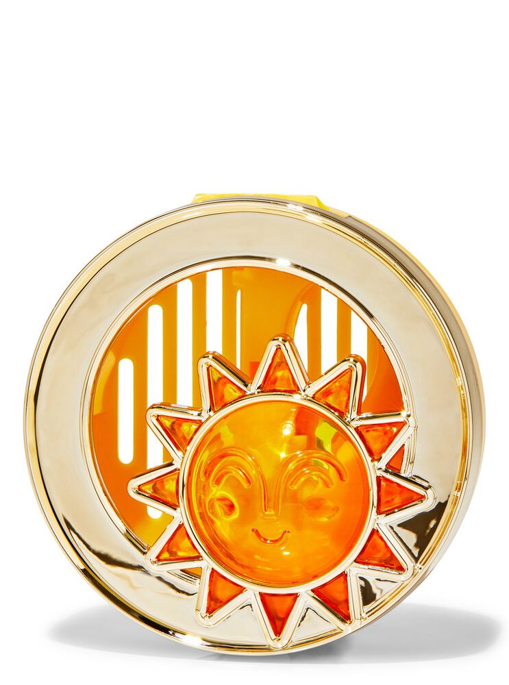 Smiling Sun Car Fragrance Holder