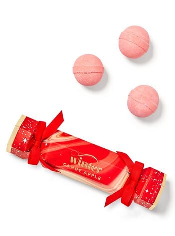 Winter Candy Apple Mini Bath Fizzies, 3-Pack Mini Bath Fizzies, 3-Pack