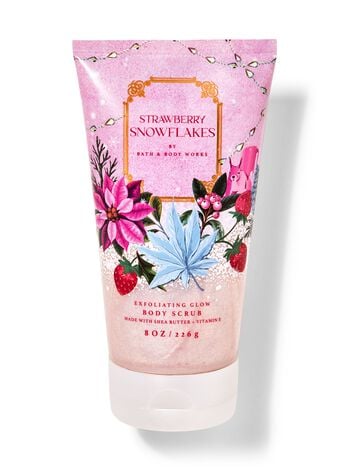 Strawberry Snowflakes Exfoliating Glow Body Scrub Exfoliating Glow Body Scrub