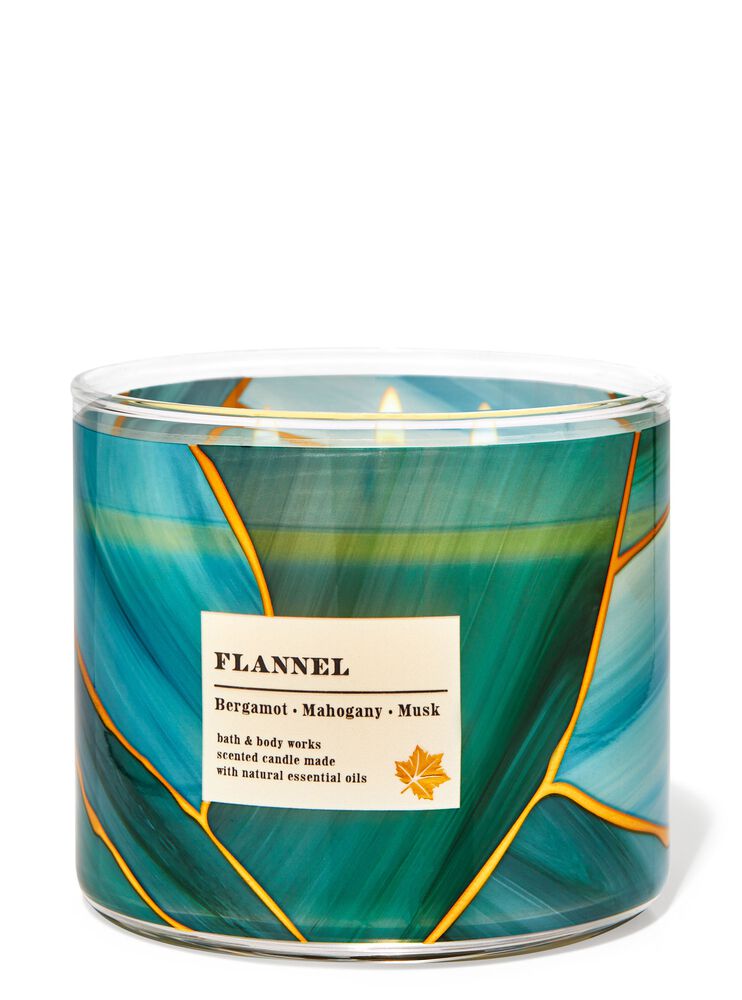 Flannel 3-Wick Candle 3-Wick Candle
