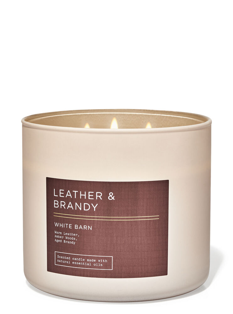 Leather & Brandy 3-Wick Candle 3-Wick Candle