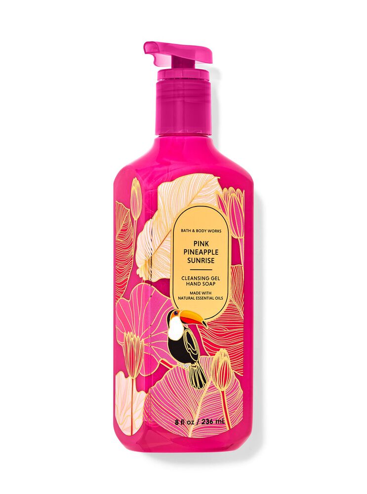 Pink Pineapple Sunrise Cleansing Gel Hand Soap Cleansing Gel Hand Soap