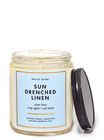 Sun-Drenched Linen Single Wick Candle image number null
