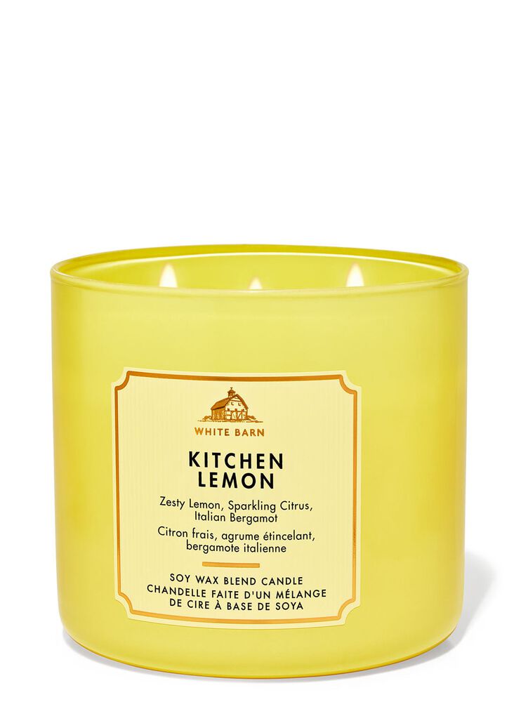 Kitchen Lemon 3-Wick Candle 3-Wick Candle