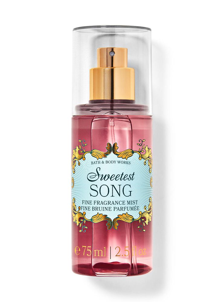 Sweetest Song Travel Size Fine Fragrance Mist Travel Size Fine Fragrance Mist