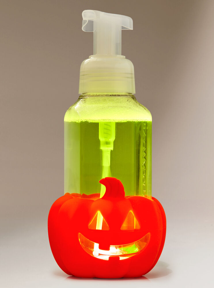 Light-Up Pumpkin Gentle Foaming Soap Holder Gentle Foaming Soap Holder