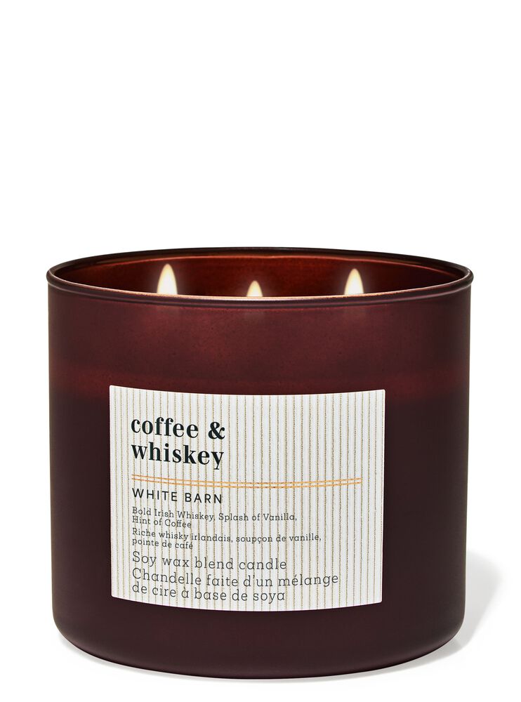 Coffee & Whiskey 3-Wick Candle 3-Wick Candle