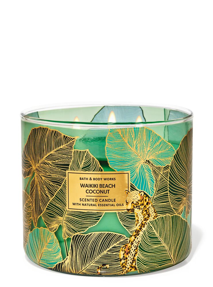 Waikiki Beach Coconut 3-Wick Candle 3-Wick Candle