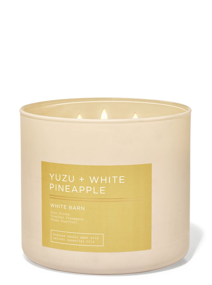 Yuzu & White Pineapple 3-Wick Candle 3-Wick Candle