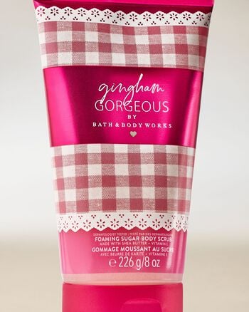 Gingham Gorgeous Foaming Sugar Body Scrub Foaming Sugar Body Scrub