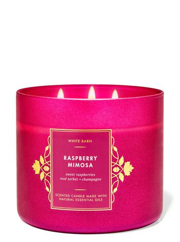 Raspberry Mimosa 3-Wick Candle 3-Wick Candle