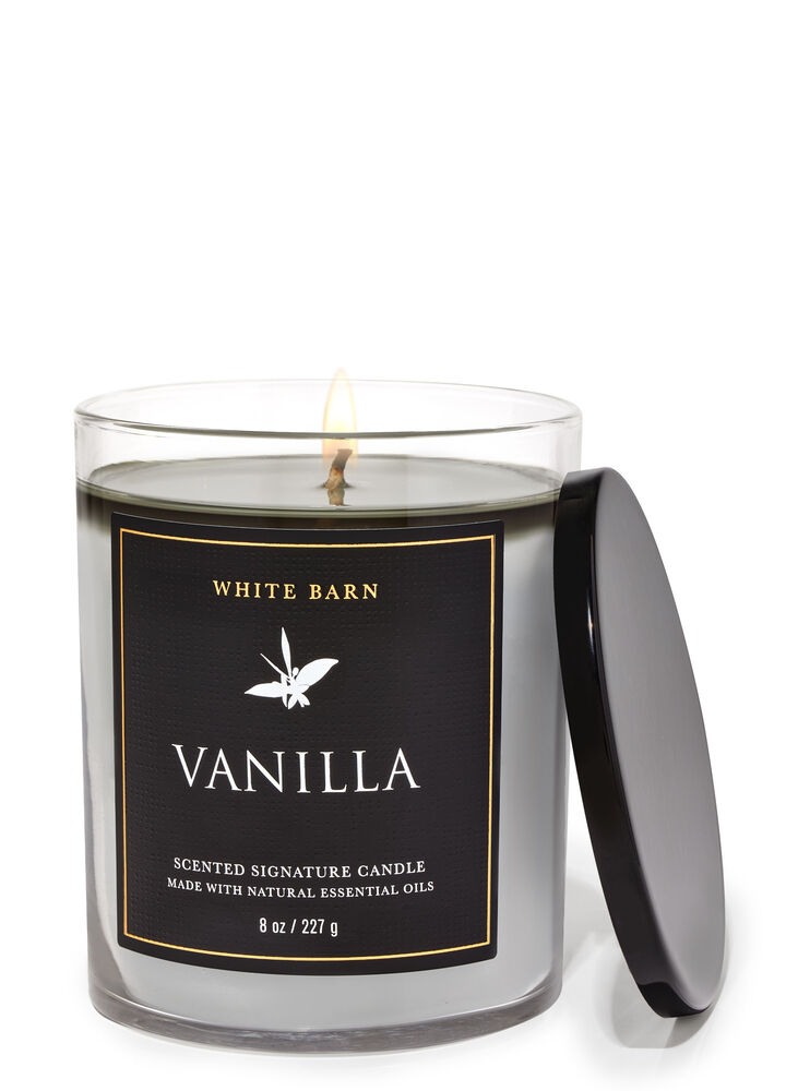 Vanilla Signature Single Wick Candle Single Wick Candle