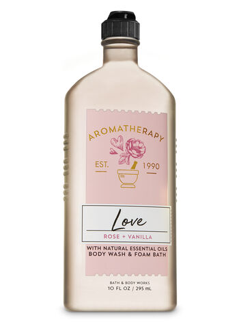 Rose Vanilla Body Wash & Shower Gel Body Wash and Foam Bath