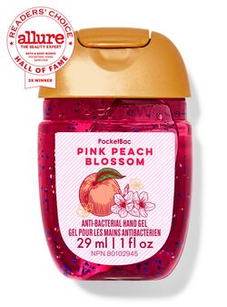 Pink Peach Blossom PocketBac Hand Sanitizer