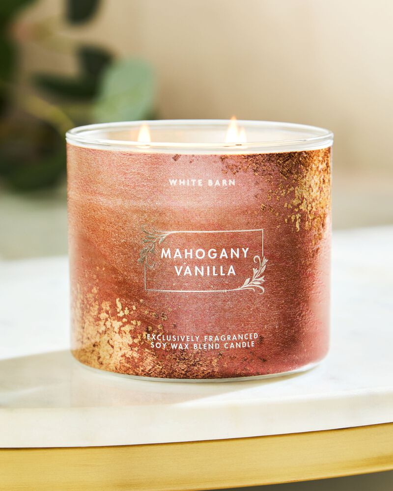 Mahogany Vanilla 3-Wick Candle 3-Wick Candle