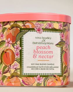 Peach Blossom & Nectar 3-Wick Candle image number null