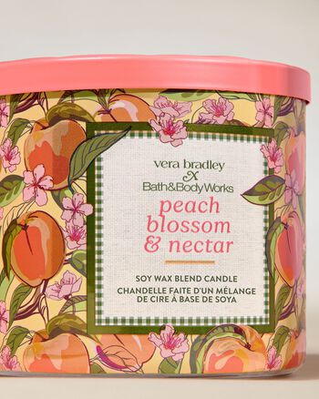 Peach Blossom & Nectar 3-Wick Candle 3-Wick Candle