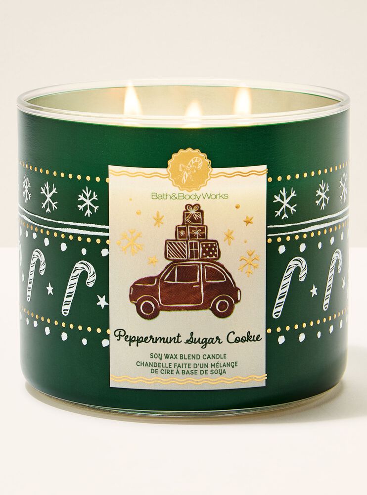 Peppermint Sugar Cookie 3-Wick Candle 3-Wick Candle