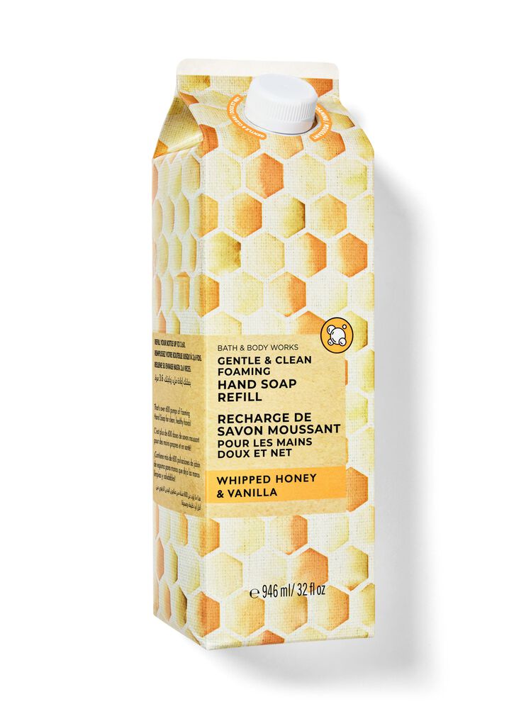 Whipped Honey & Vanilla Gentle & Clean Foaming Hand Soap Refill Gentle & Clean Foaming Hand Soap Refill