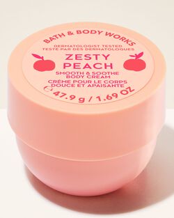 Zesty Peach Travel Size Smooth & Soothe Body Cream image number null
