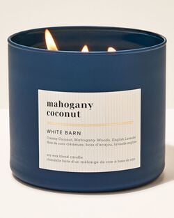 Mahogany Coconut 3-Wick Candle image number null